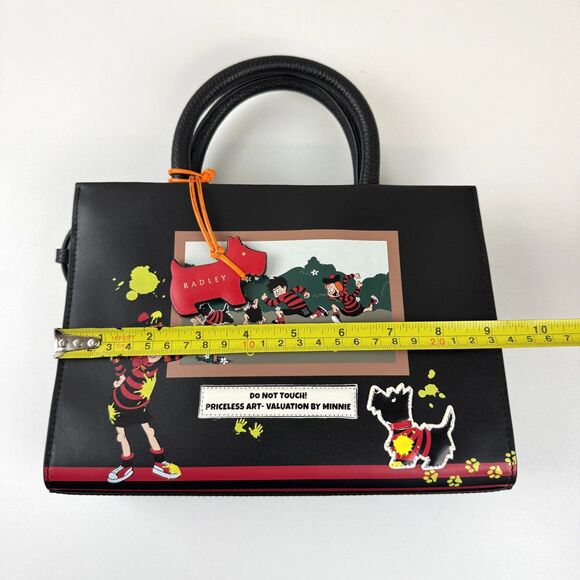Radley London x BEANO Small Ziptop Grab Bag Minnie 70th Anniversary Celebration - Picture 11 of 15